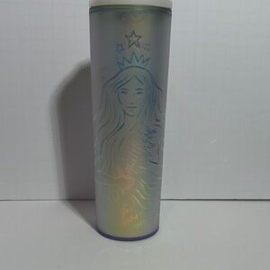 Starbucks frosted iridescent 50th anniversary Frosted Tumbler